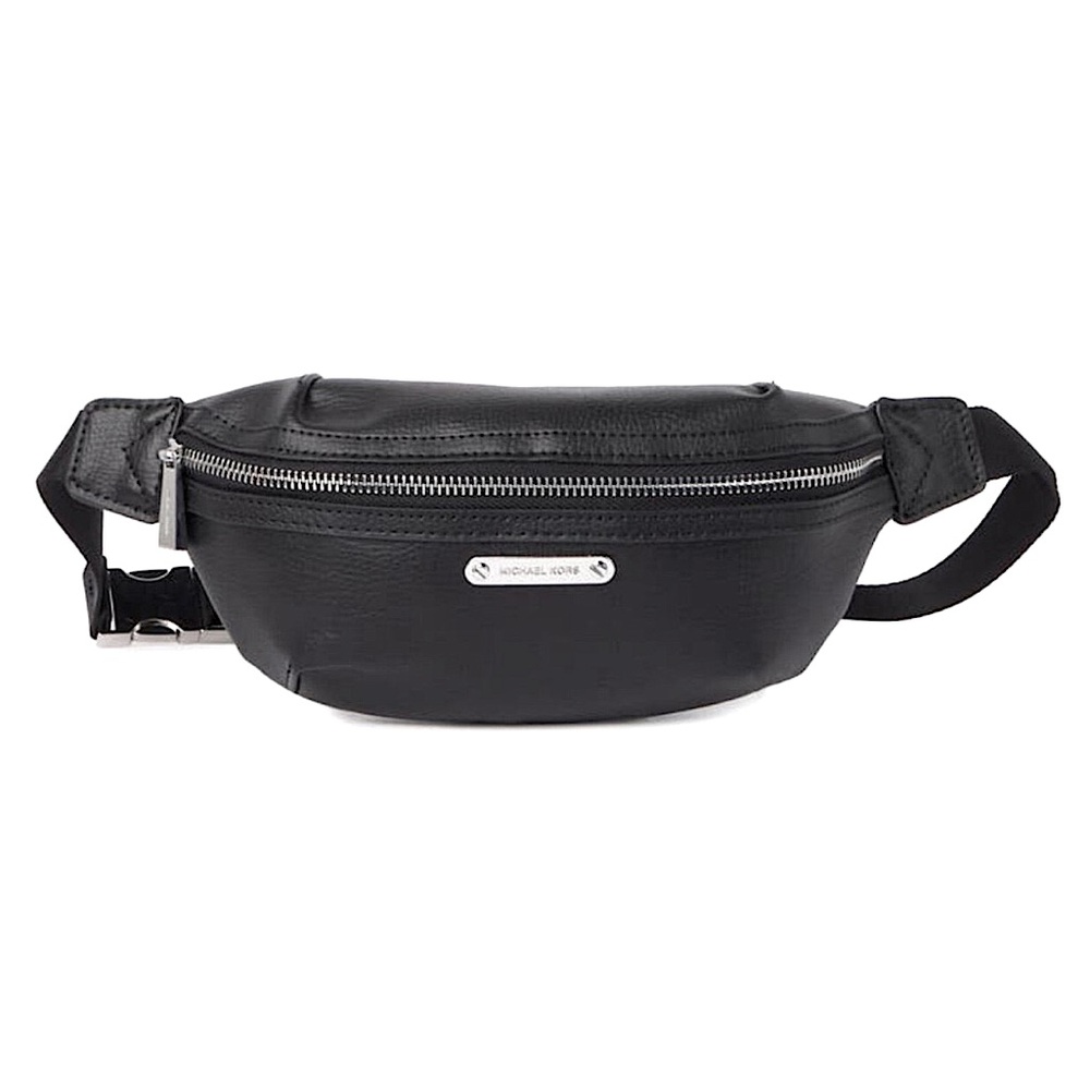 MICHAEL KORS Genuine Leather Belt Bag/ Fanny Pack in Black. 
Pristine Condition.